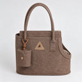 Load image into Gallery viewer, Nooee Pet Ash Felt Dog Carrier
