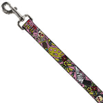 Dog Leash - Born to Raise Hell Pink