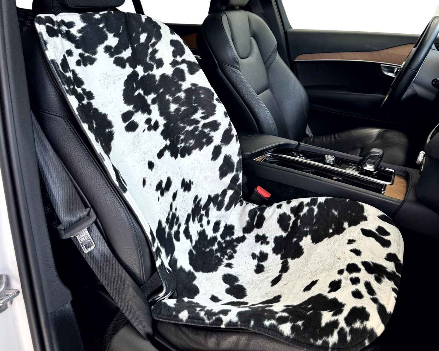 Bowsers Single Dog Car Seat Cover in Signature Coco