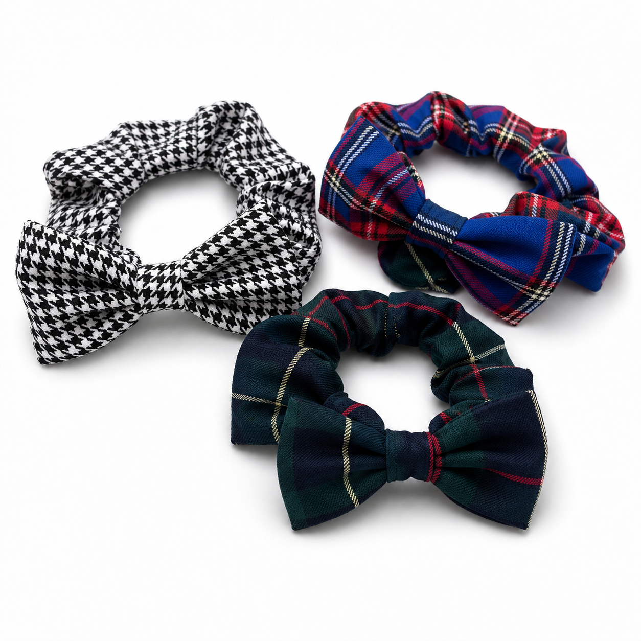 "Bunchie" Bow Scrunchie Collar