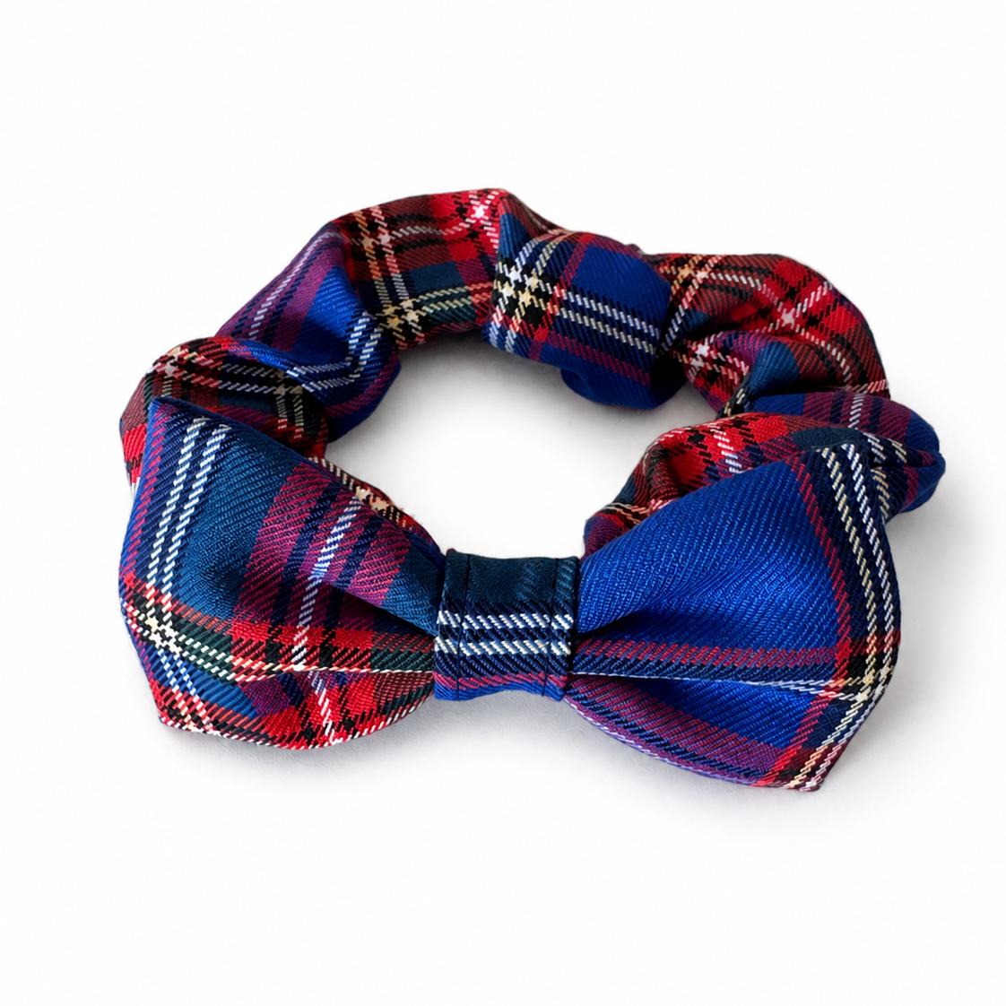 "Bunchie" Bow Scrunchie Collar
