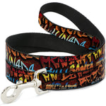 Dog Leash - Beach Tags Stacked Brick Wall/Beach Scenes