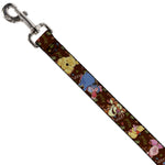 Dog Leash - Winnie the Pooh Character Poses