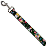 Dog Leash - Tinker Bell Poses/Sleeping Floral Collage
