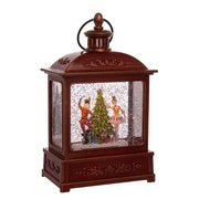 Kurt Adler 8-Inch Battery-Operated Lit Nutcracker Swirl Water Lantern