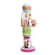 Kurt Adler 16-Inch Wooden Gingerbread Nutcracker