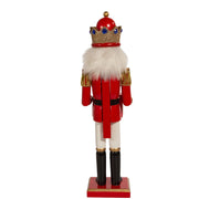 Kurt Adler 15-Inch Red King Nutcracker with Calendar