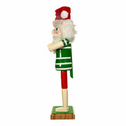 Kurt Adler 15-Inch Wooden Yoga Santa Nutcracker