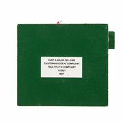 Kurt Adler 15-Inch Red, White and Black Nutcracker with Gift Box and Wreath