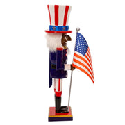 Kurt Adler 15-Inch Patriotic African American Nutcracker