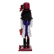 Kurt Adler 15-Inch Wooden Wine Nutcracker