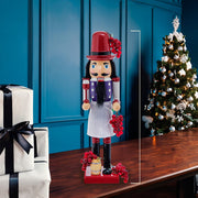 Kurt Adler 15-Inch Wooden Wine Nutcracker