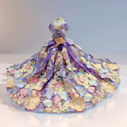 Elegant Floral Pet Dress | Luxury Dog Wedding Gown | Designer Pet Outfit 