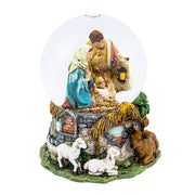 Kurt Adler Musical Holy Family Snow Globe