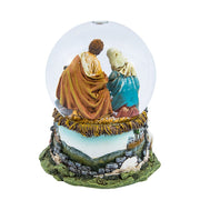 Kurt Adler Musical Holy Family Snow Globe