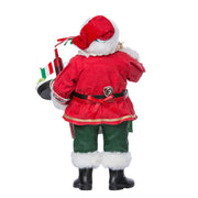 Kurt Adler 10.5-Inch Musical Italian Santa