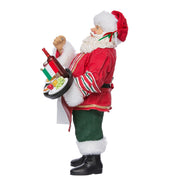 Kurt Adler 10.5-Inch Musical Italian Santa