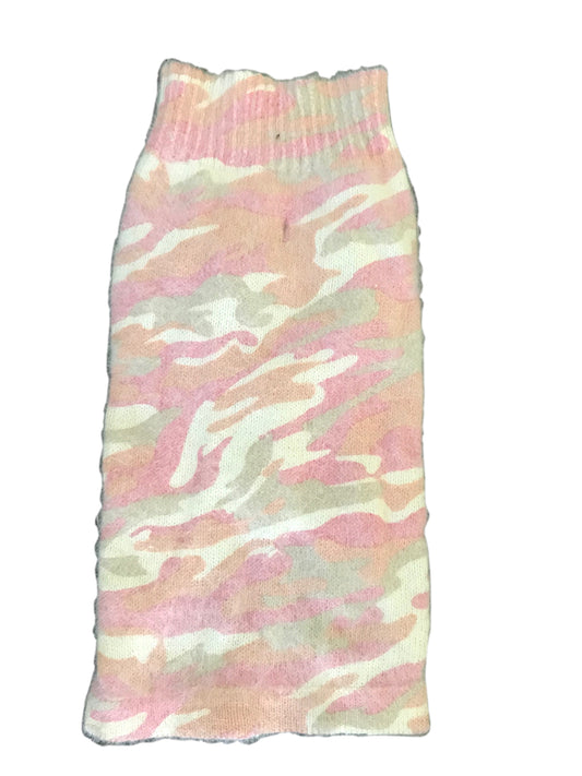 Camouflage Mockneck, Blush 