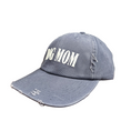 Load image into Gallery viewer, Dog Mom Distressed Cap - Scotland Blue
