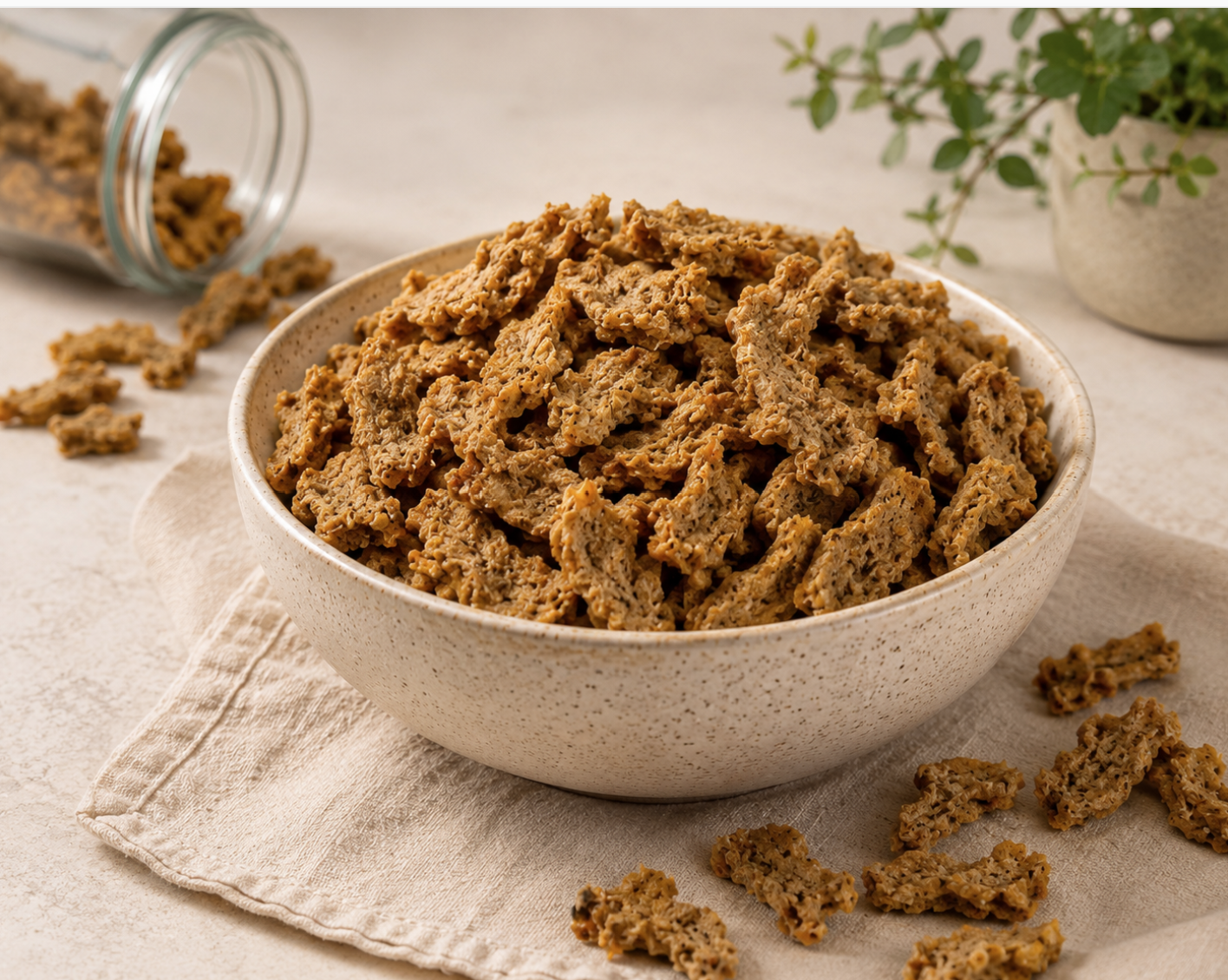 Tuna Tantrums Cat Treats – Organic Catnip & Tuna Crunchies