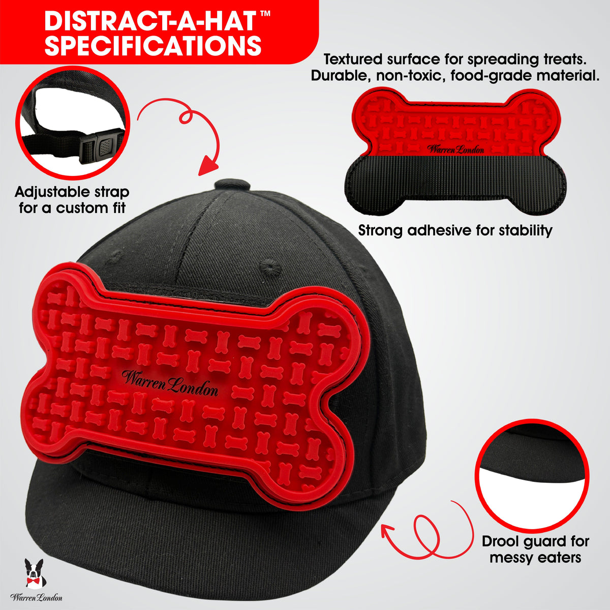 Distract-A-Hat ™ The Dog Lick Hat - Southlake Paws