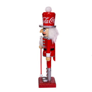 Kurt Adler 10-Inch Wooden Coca-Cola Nutcracker