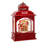Kurt Adler 9-Inch Battery-Operated LED Coke Santa Lantern