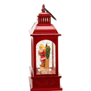Kurt Adler 9-Inch Battery-Operated LED Coke Santa Lantern