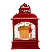 Kurt Adler 9-Inch Battery-Operated LED Coke Santa Lantern