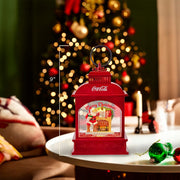Kurt Adler 9-Inch Battery-Operated LED Coke Santa Lantern