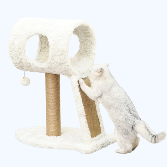 Space Needle Modern Cat Tree and Scratcher for Indoor Cats