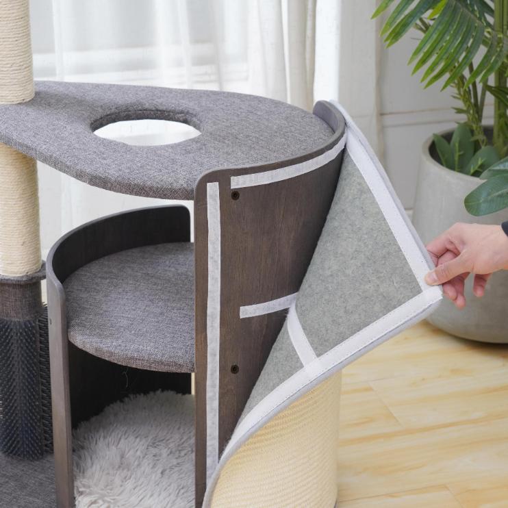 Cullen Arc Modern Multi-Activity Cat Tower