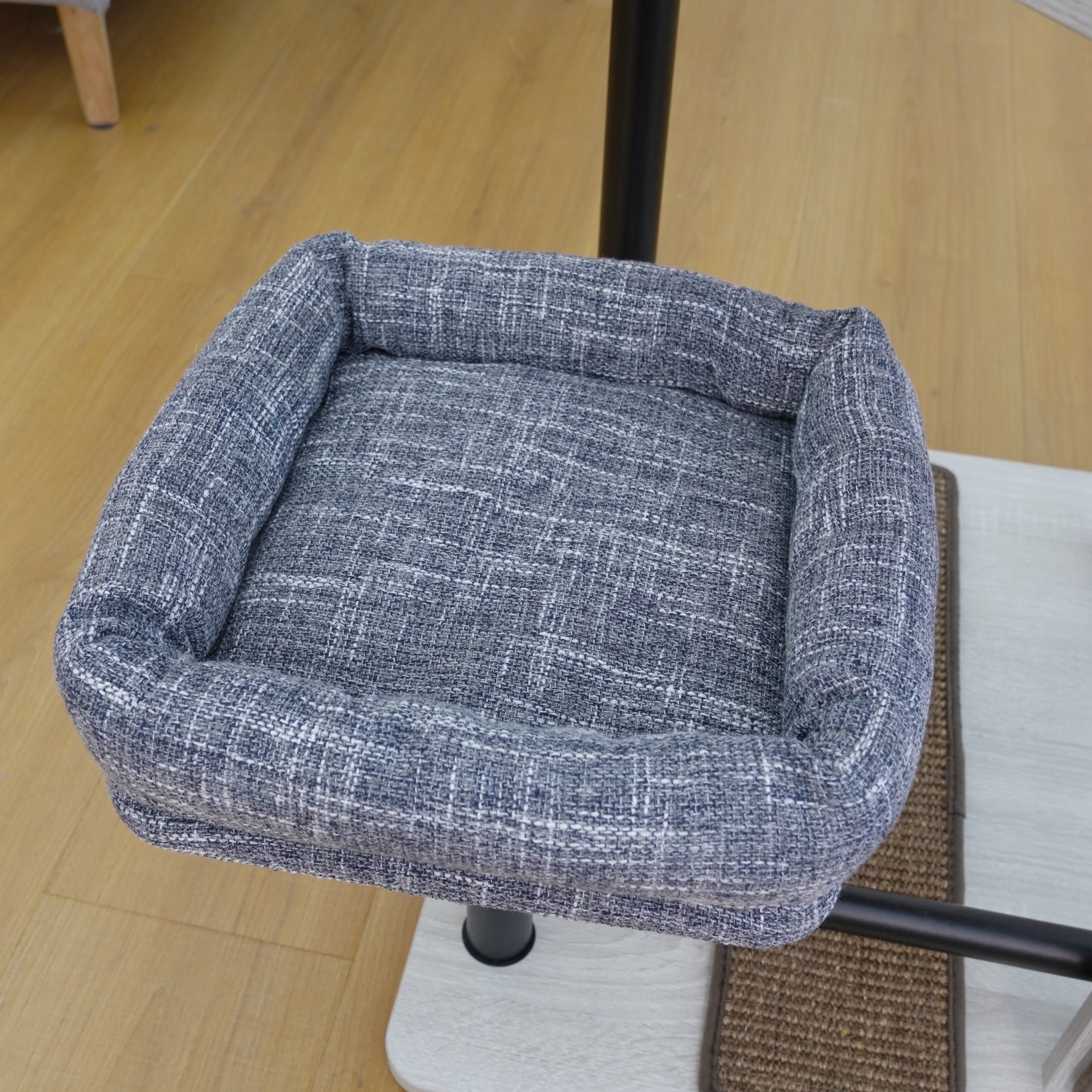 Grayson Industrial Modern Cat Tree and Scratcher for Indoor Cats