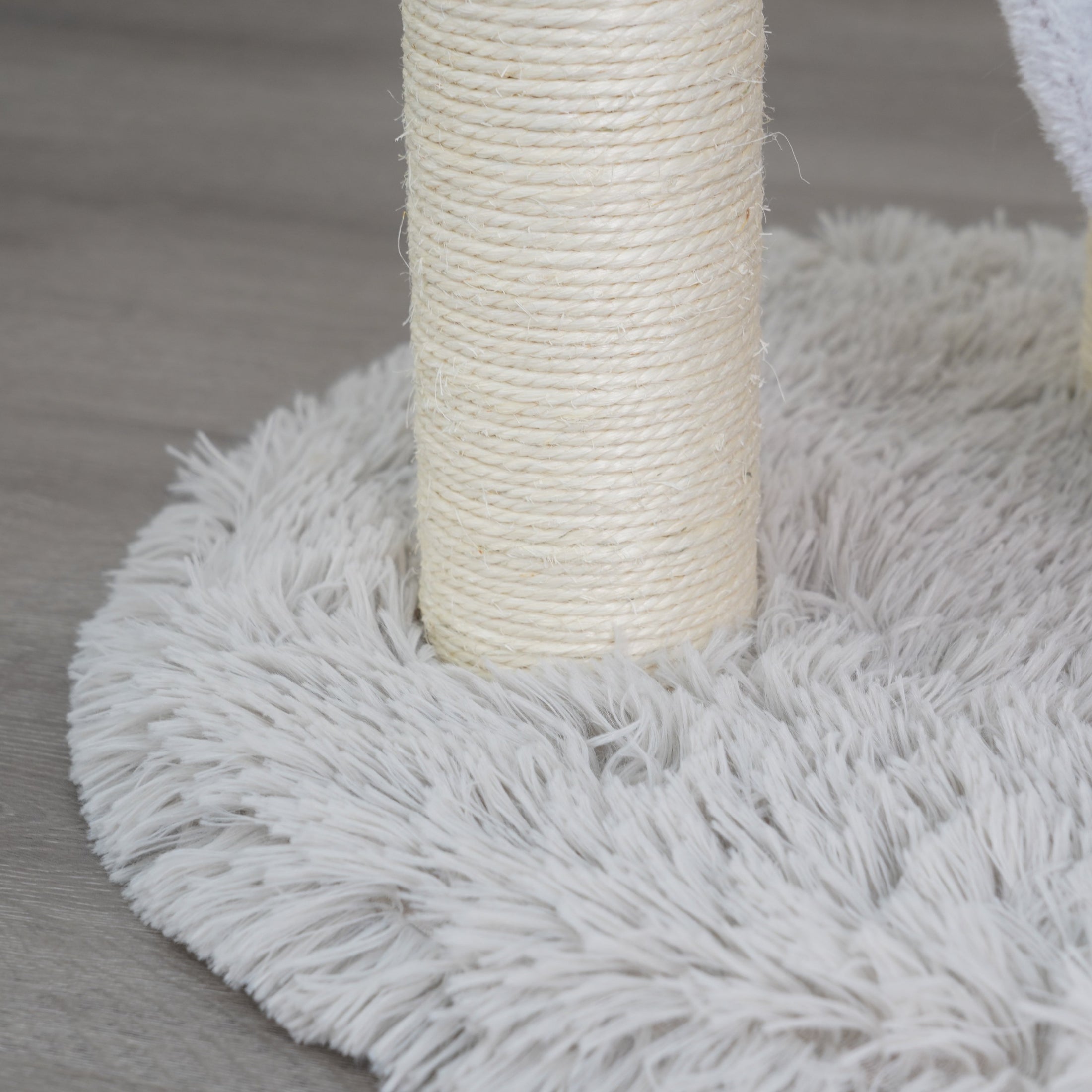 Rockview 2 Level Modern Cat Tree and Scratcher for Indoor Cats