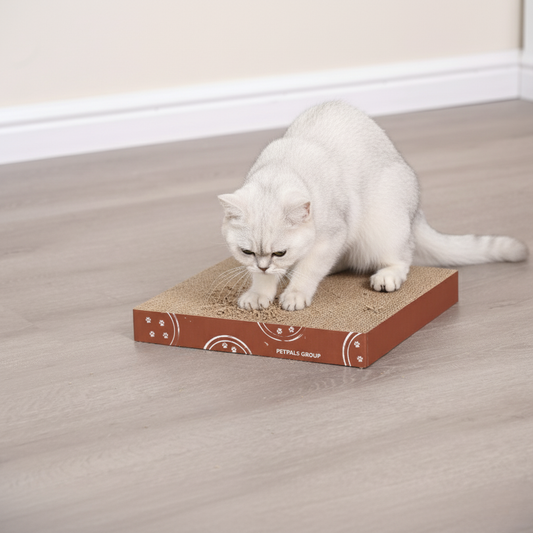 Cardboard Scratcher Refill 4 Pack for Cat Tree and Scratchers