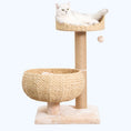 Load image into Gallery viewer, Cozy V2 Handwoven Cat Tree and Scratcher for Indoor Cats
