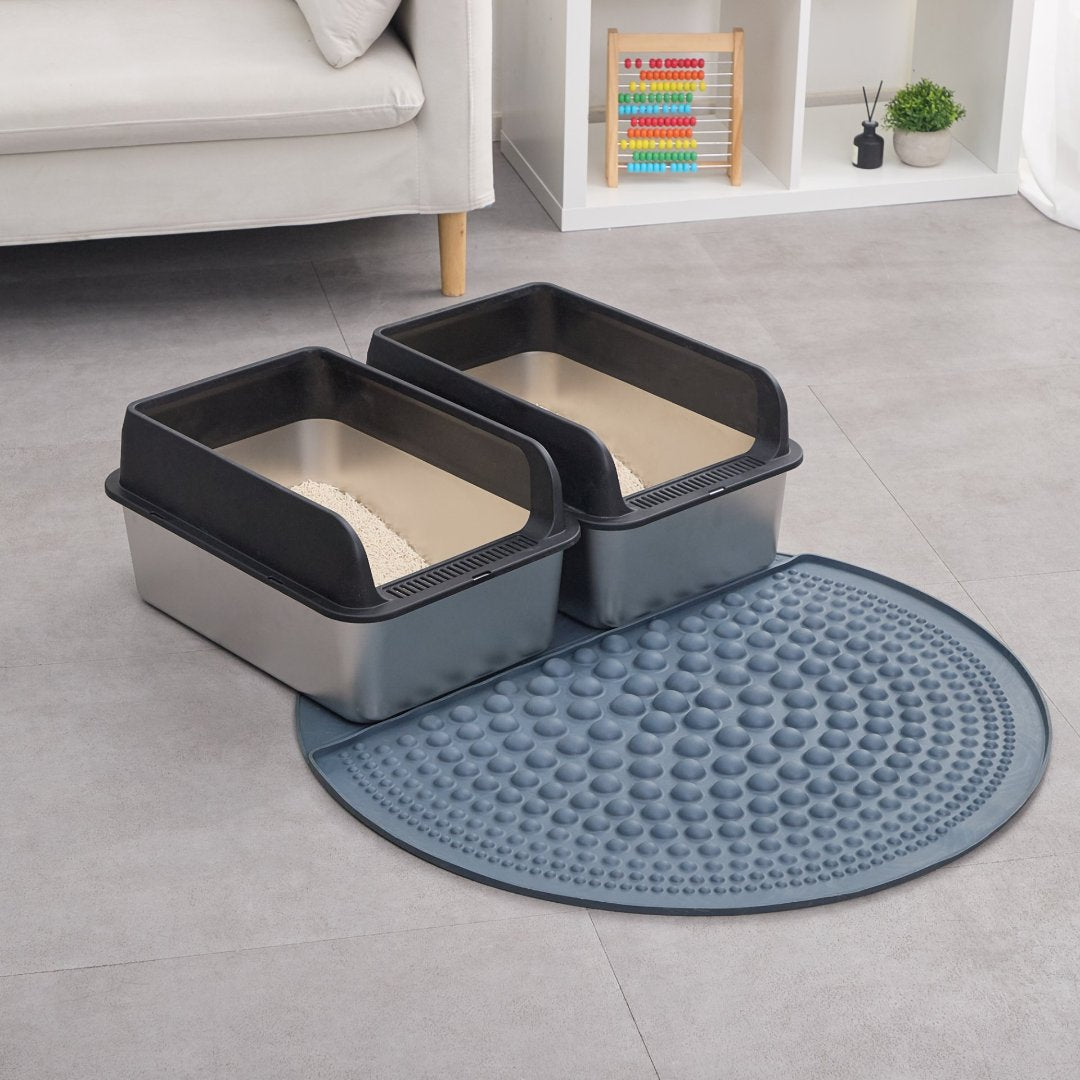 Air Bubble Cat Paw Cleaner and Litter Trap