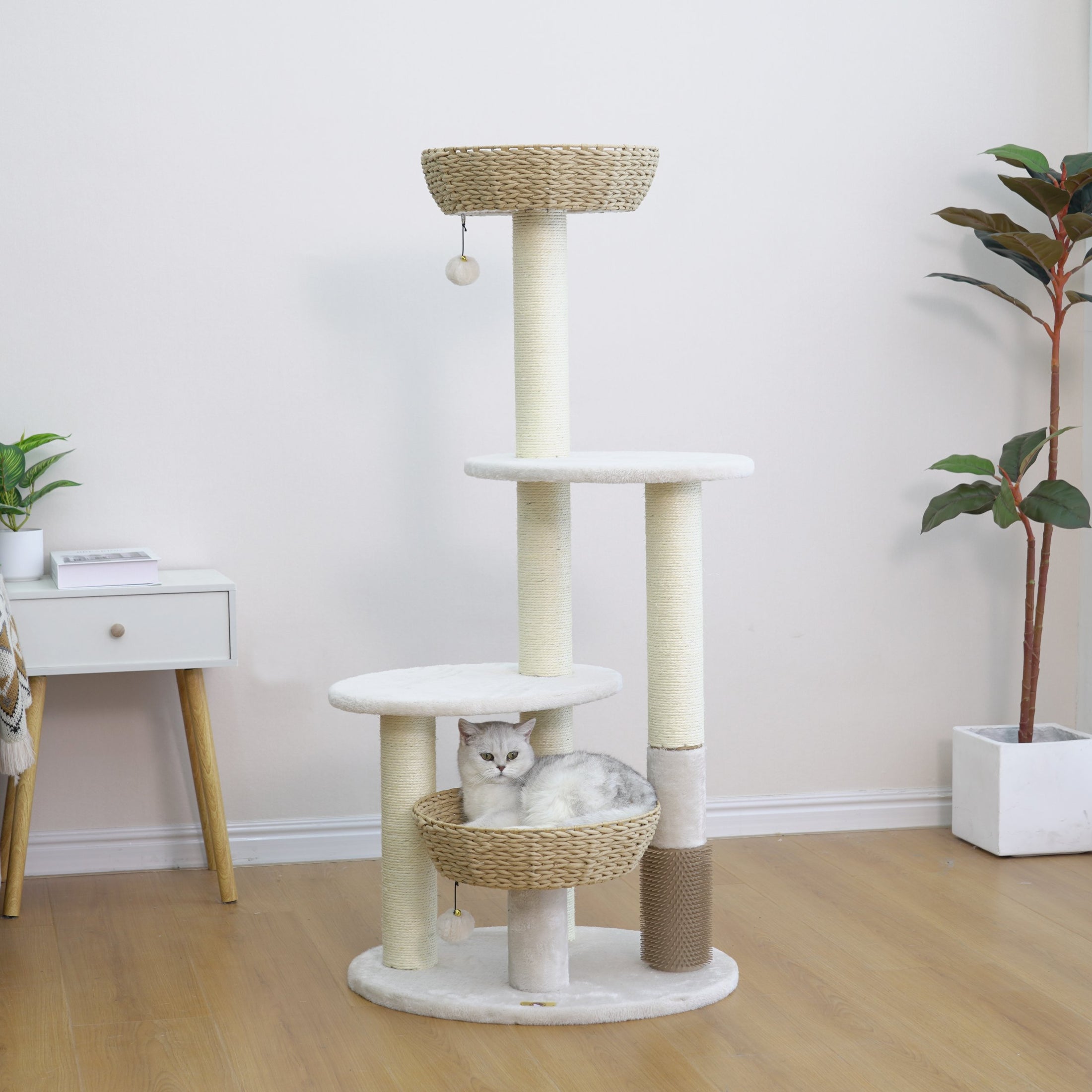 Pharaoh V2 Large Cat Tree and Scratcher for Indoor Cats