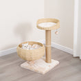 Load image into Gallery viewer, Cozy V2 Handwoven Cat Tree and Scratcher for Indoor Cats
