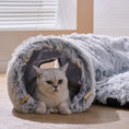 Load image into Gallery viewer, Khione 2-in-1 Cat Tunnel Bed for Indoor Cats
