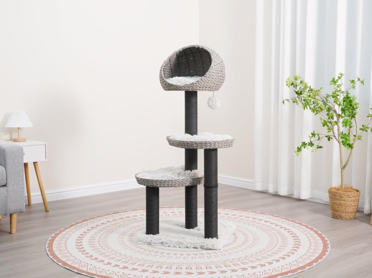 Tundra Natural Handwoven Large Cat Tree