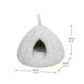 Load image into Gallery viewer, Rose Hut Luxury Enclosed Cat Bed for Indoor Cats

