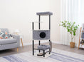 Load image into Gallery viewer, Grayson Industrial Style Large Modern Cat Tower
