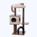 Load image into Gallery viewer, Elevate 2 Modern Cat Tree and Scratcher for Indoor Cats
