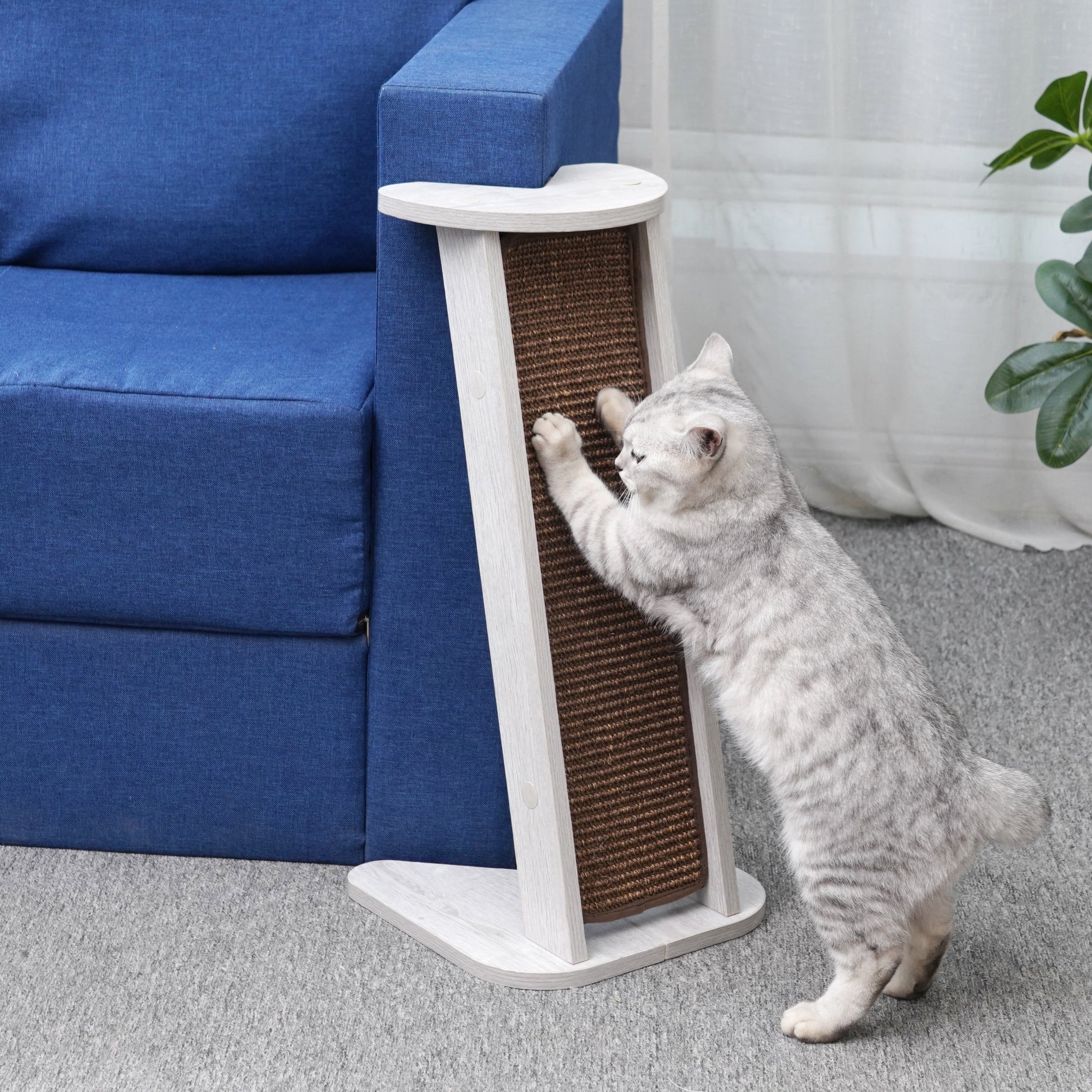 Wafer Corner Cat Scratcher Toy Furniture Protector