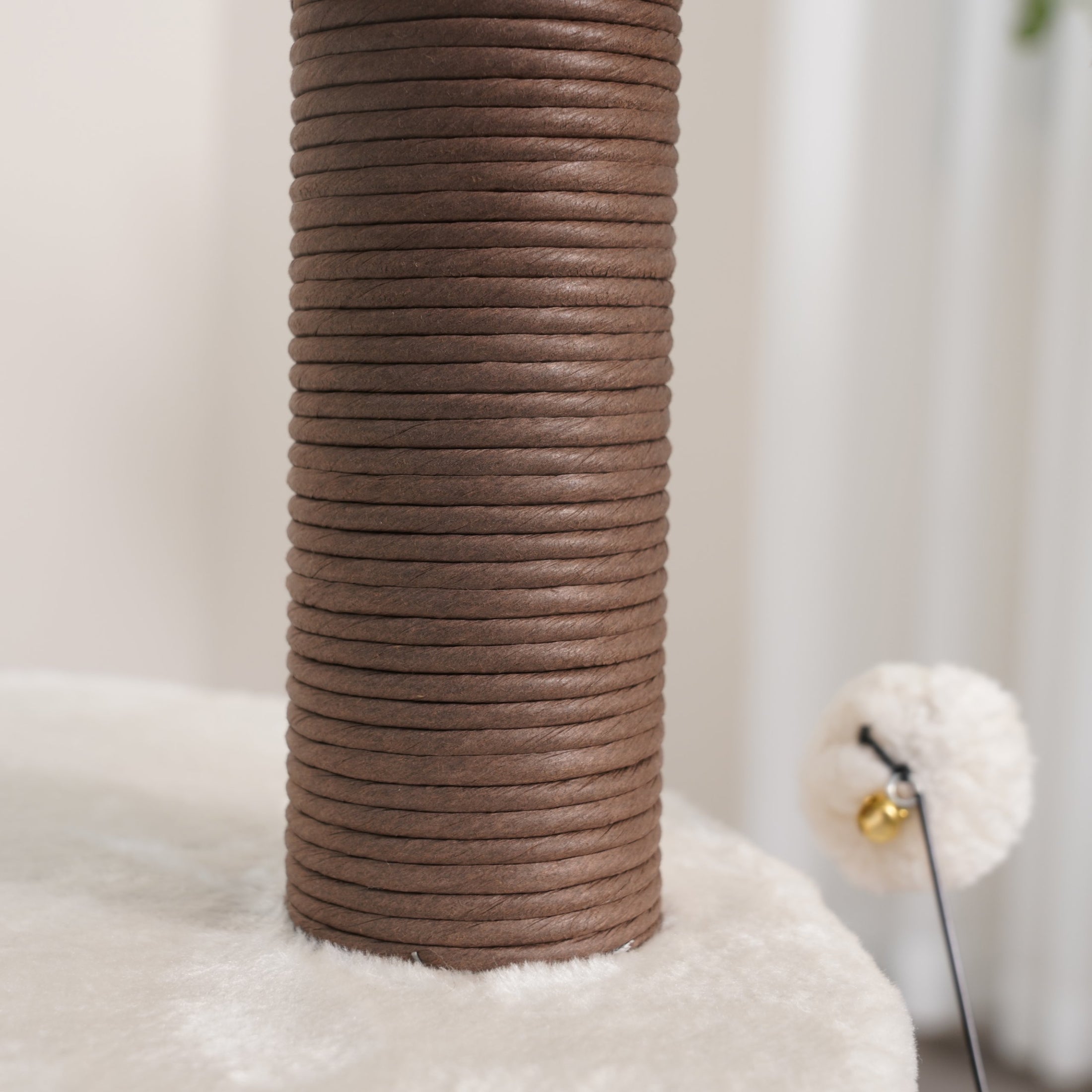 Quartz Handwoven Cat Tree and Scratcher for Indoor Cats