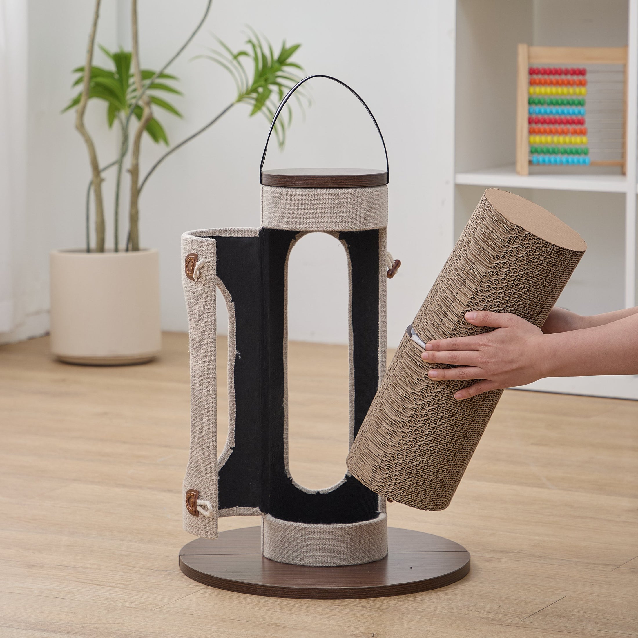 Eco Scratcher Cat Scratcher Toy for Indoor Cats
