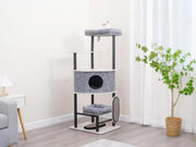 Grayson Industrial Style Large Modern Cat Tower