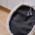 Load image into Gallery viewer, Rose Crown Cozy Luxury Plush Cat Bed for Indoor Cats
