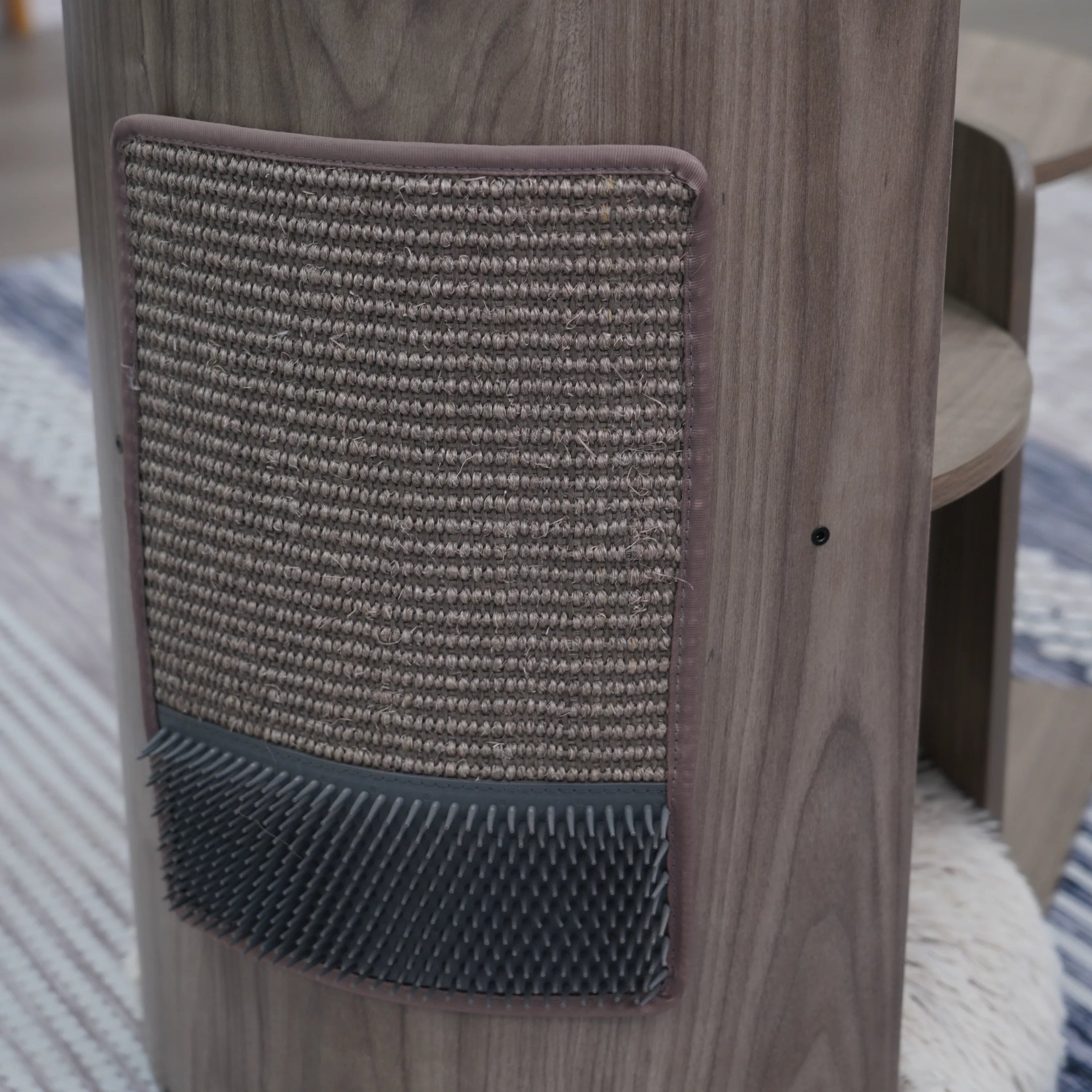 Cullen Mid Century Modern Cat Tree and Scratcher for Indoor Cats